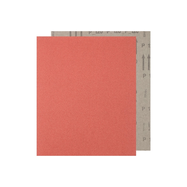 Pferd 9" x 11" Abrasive Sheet - Paper Backed - Aluminum Oxide - 120 Grit 46946 - main